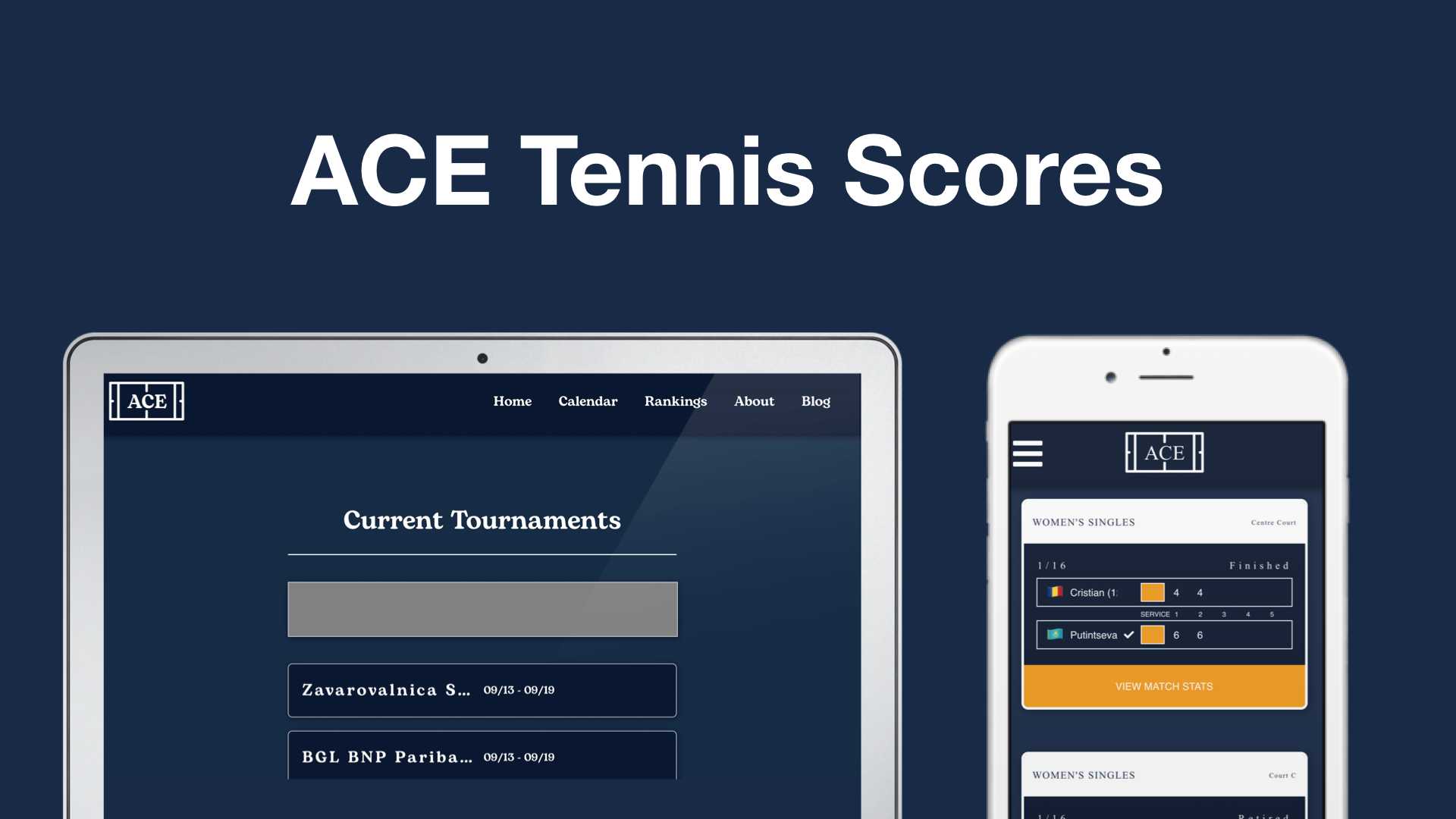 ACE Tennis Scores